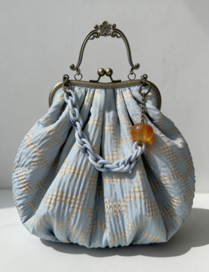 Amber Chain Jacquard Bag